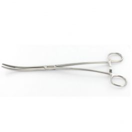 Curved Bozeman Forceps 26 Cm